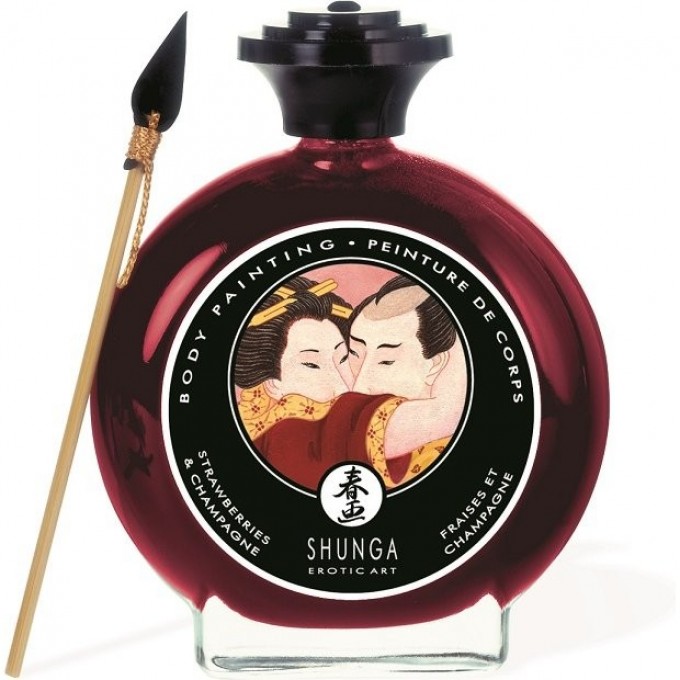 Декоративная крем-краска для тела SHUNGA SPARKLING STRAWBERRY WINE (ШАМПАНСКОЕ И КЛУБНИКА) 7002 SG