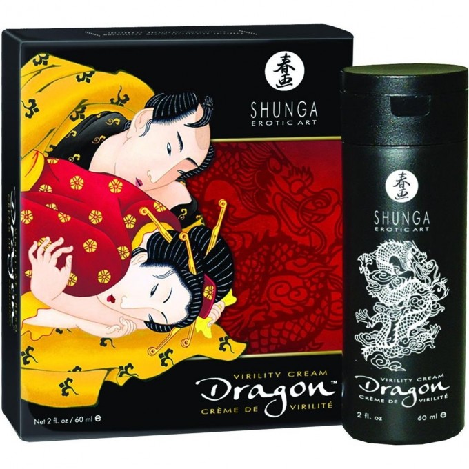 Интимный мужской крем SHUNGA DRAGON (ДРАКОН) 5200 SG