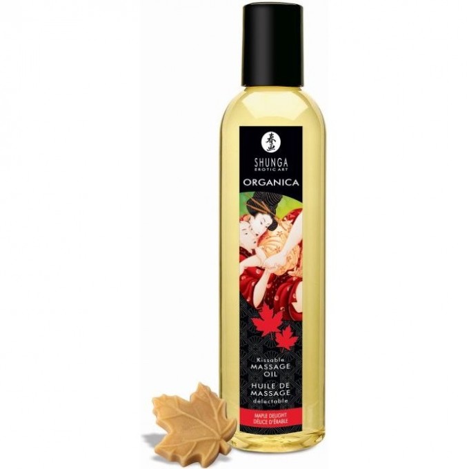 Масло массажное для тела SHUNGA ORGANICA - MAPLE DELIGHT (КЛЕНОВОЕ НАСЛАЖДЕНИЕ - ОРГАНИКА) 1120 SG