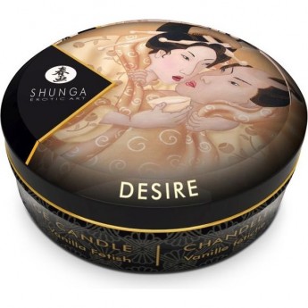 Массажное арома масло в виде свечи SHUNGA VANILLA FETISH (ВАНИЛЬНЫЙ ФЕТИШ) 30 ml 4601DESC