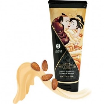 Массажный крем для тела SHUNGA ALMOND SWEETNESS (МИНДАЛЬНАЯ СЛАДОСТЬ - НЕОБЫКНОВЕННЫЕ ПОЦЕЛУИ) 4112 SG